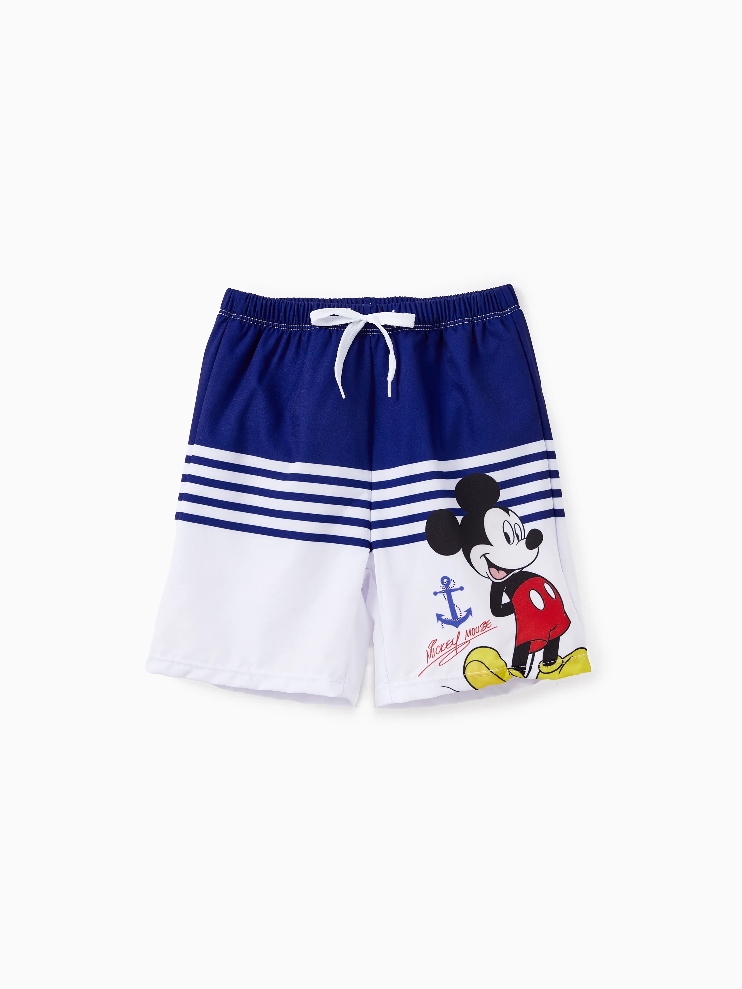Disney Mickey and Friends Sibling Set Boy/Girl Minnie/Mickey Character Stripped Swimsuit
Dark Blue - Image 12
