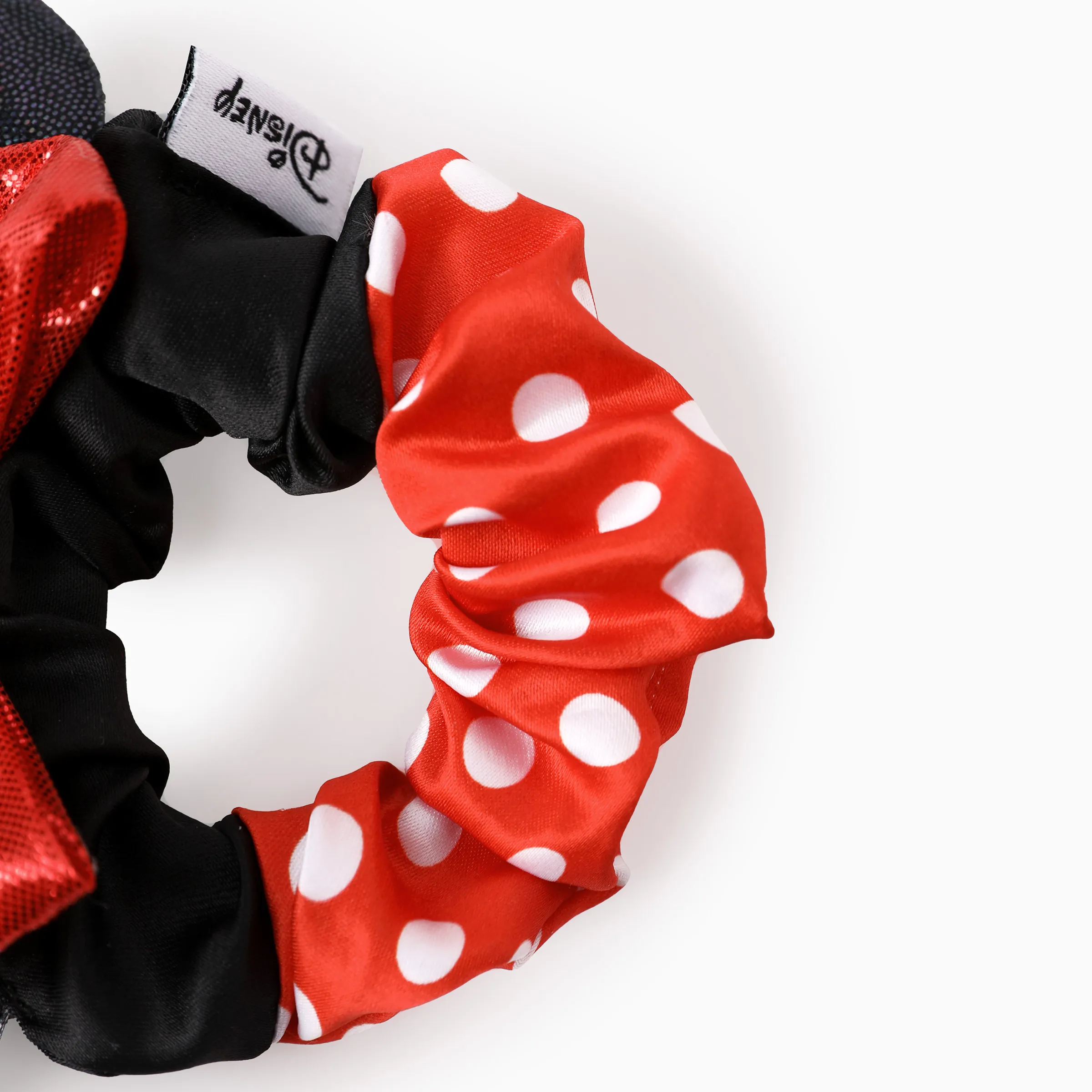 Disney Minnie Mouse Bow Scrunchies 3-Pack for Girls Red - Image 6
