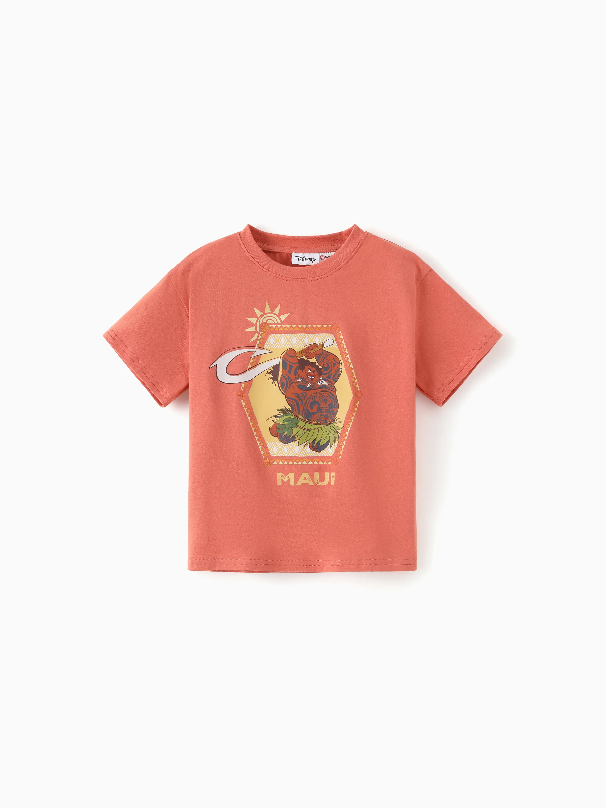 Disney Princess Matching Family Moana Sporty Dress/ Cotton Top Orange - Image 18