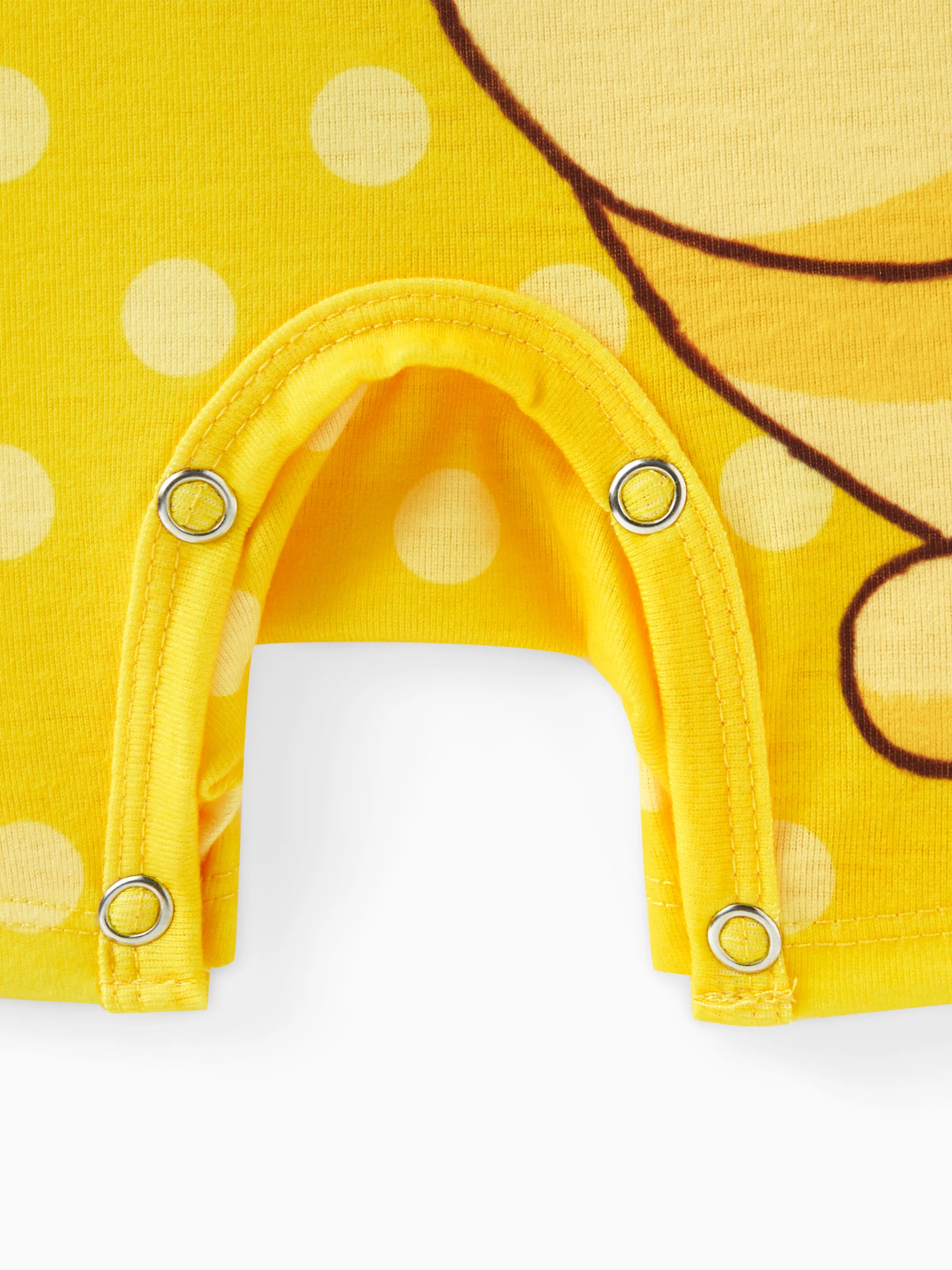 Disney Winnie the Pooh 1pc Baby Boy/Girl Naia™ Character Striped/Polka Dot Bodysuit
LightYellow - Image 5