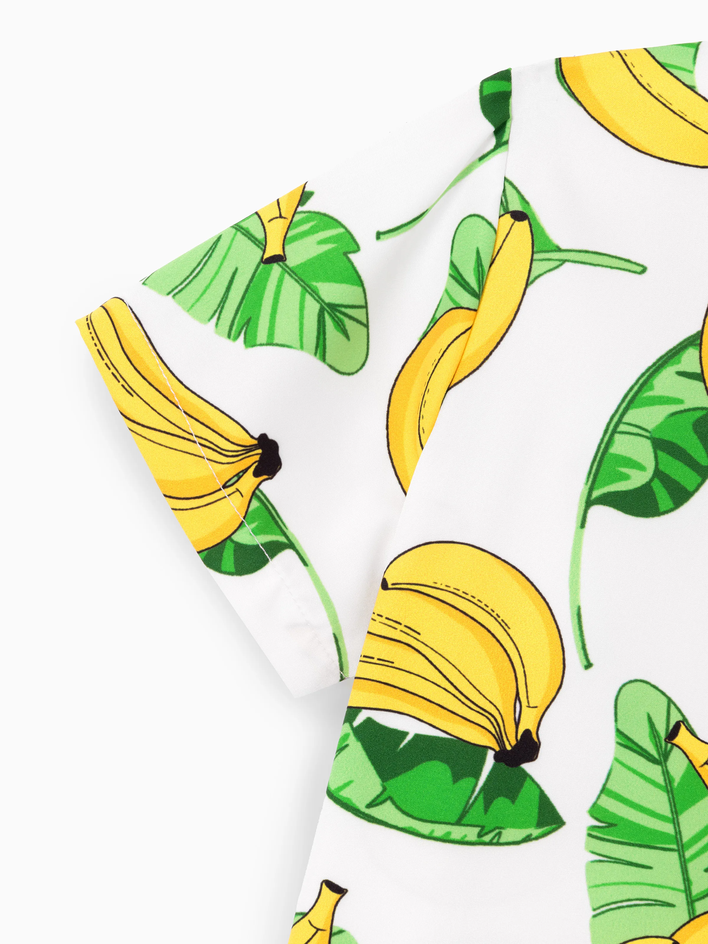 Fresh Market Toddler Boy Banana Shirt & Shorts Set Yellow - Image 7