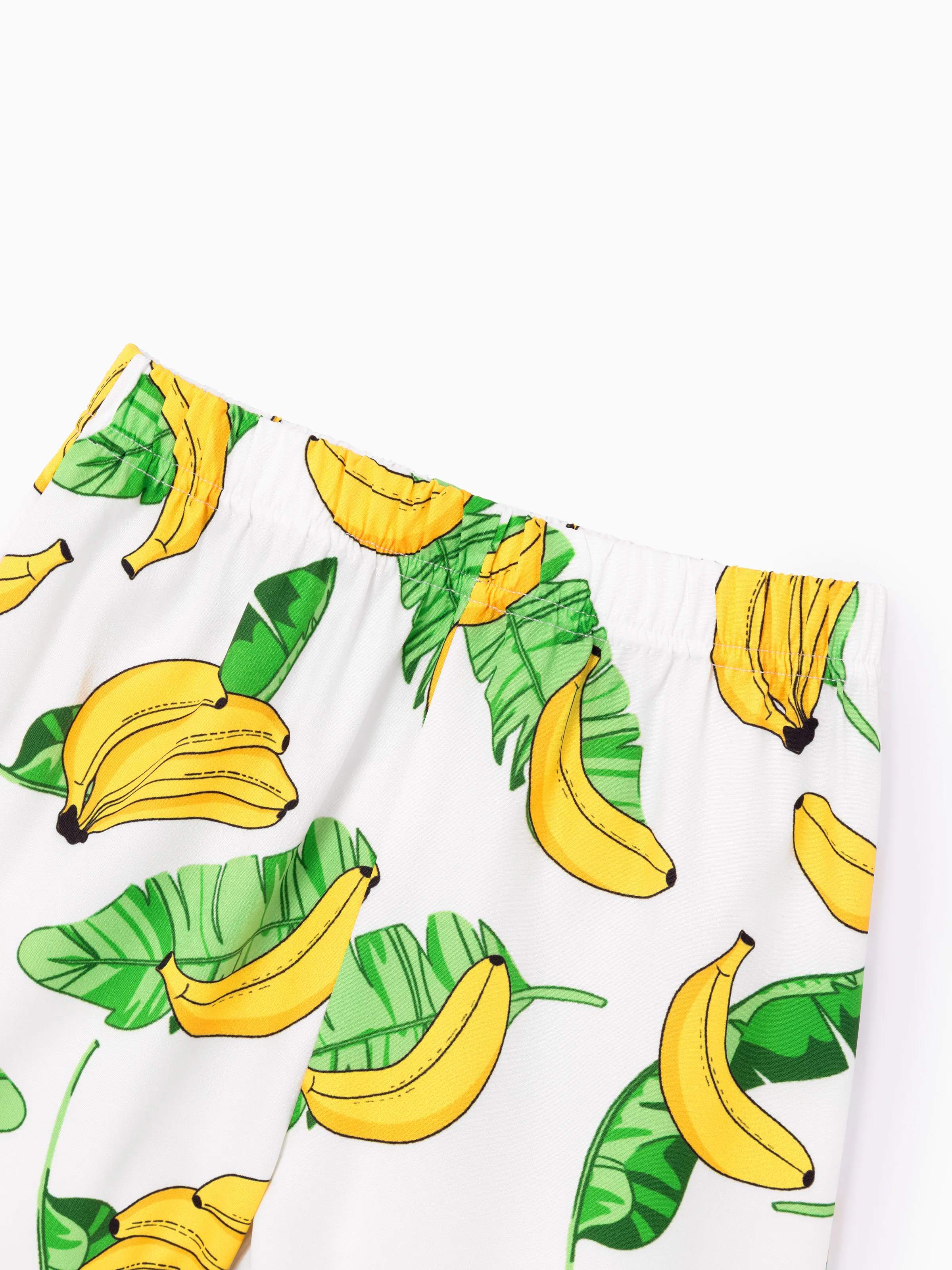 Fresh Market Toddler Boy Banana Shirt & Shorts Set Yellow - Image 8
