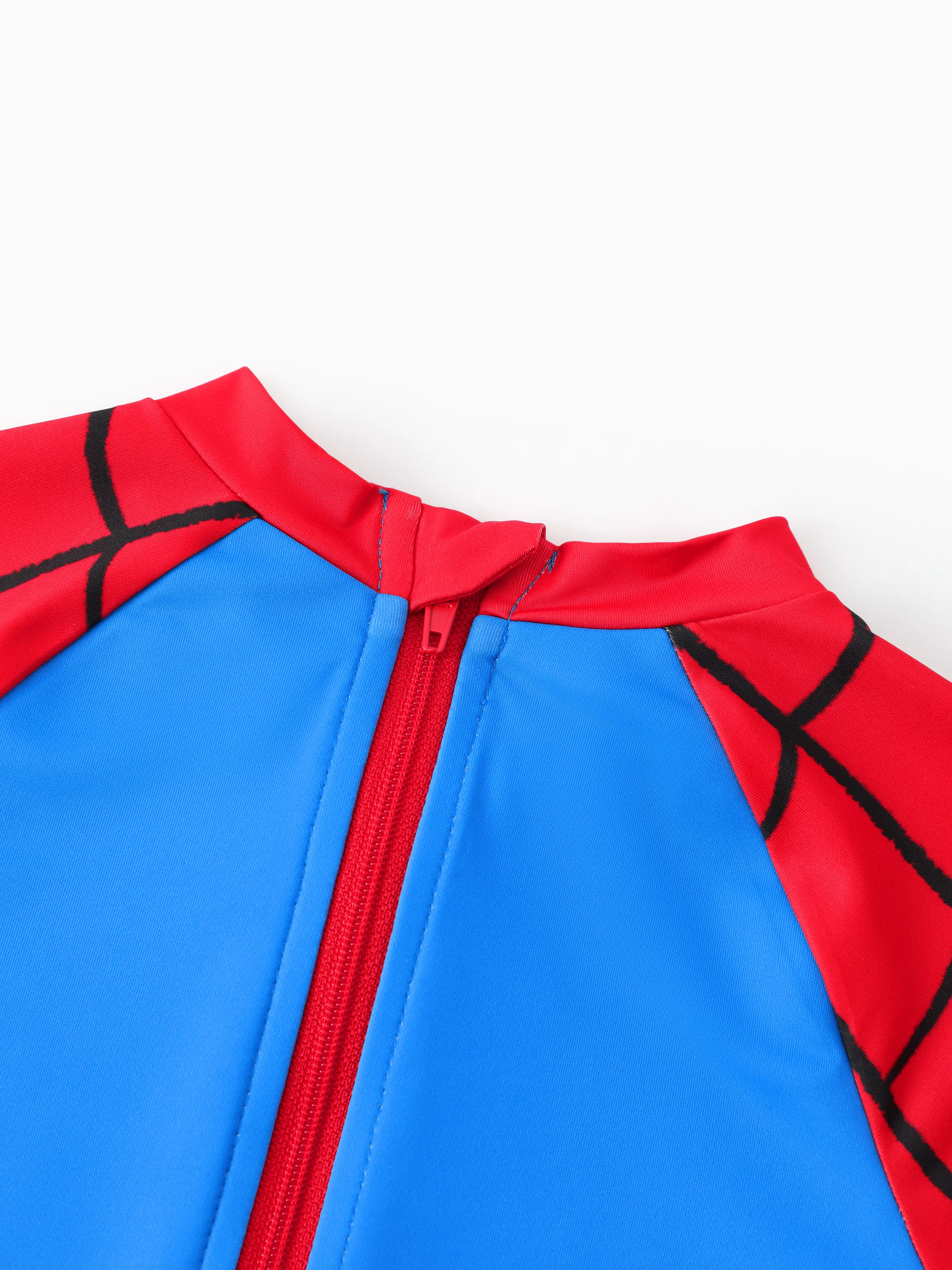 Marvel Baby/Toddler Boy Spider-Man UPF30+ Colorblock Print Swimsuit Red - Image 7