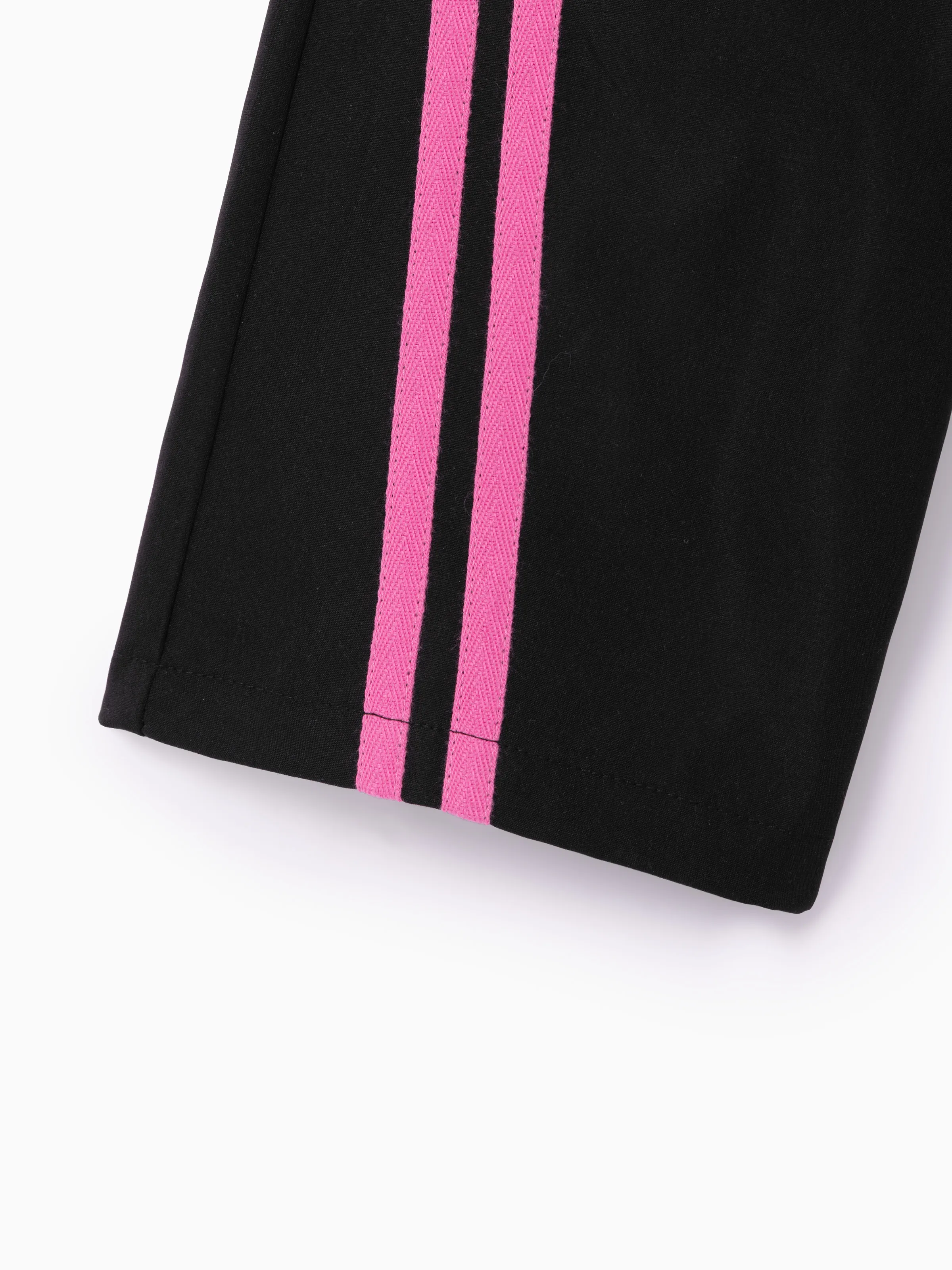 NEON Pop Toddler/Kid Girl Cargo Pants Set Hot Pink - Image 14