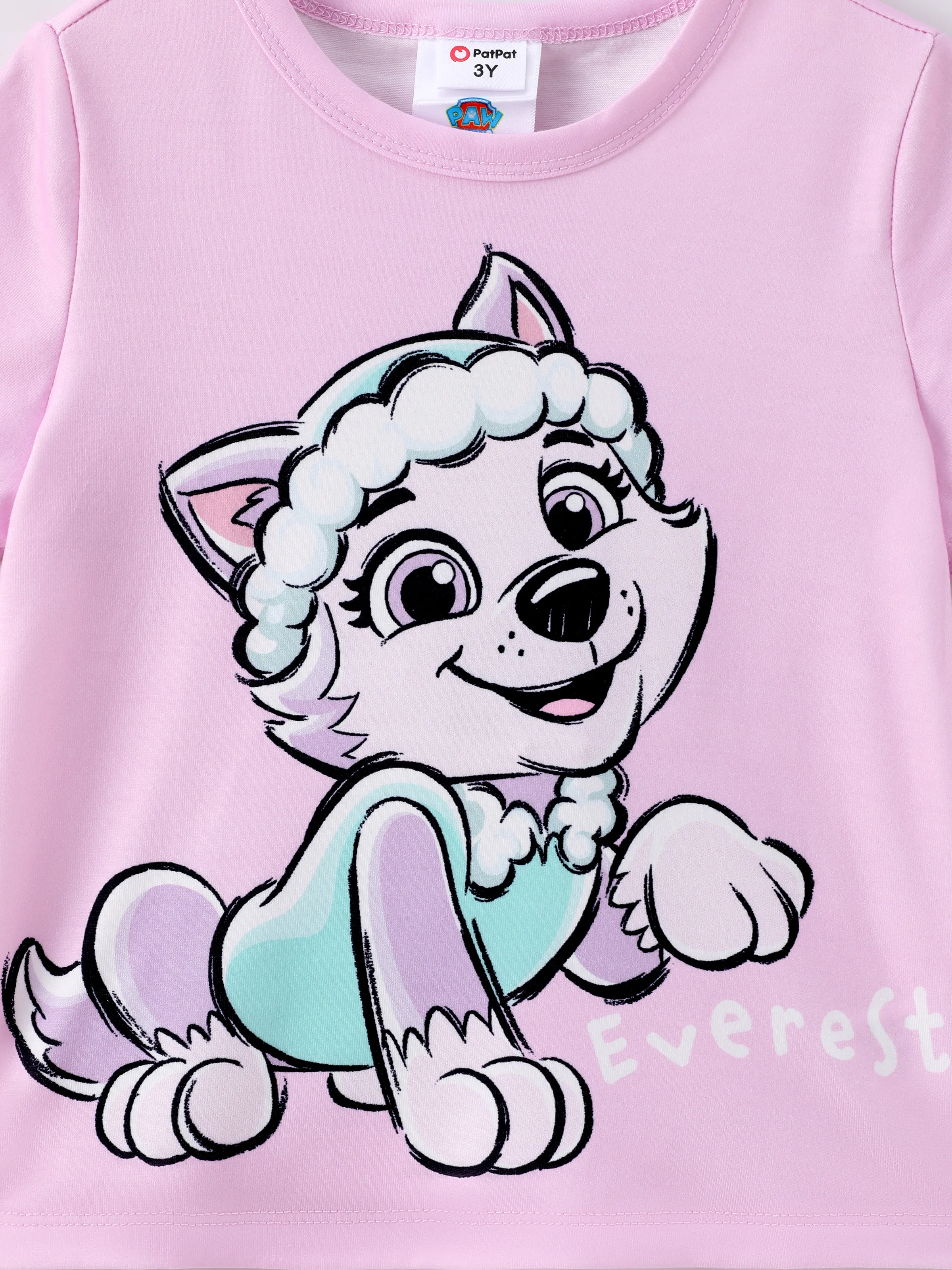 PAW Patrol Toddler Girl Everest printed graphic T-shirt
Light Purple - Image 2
