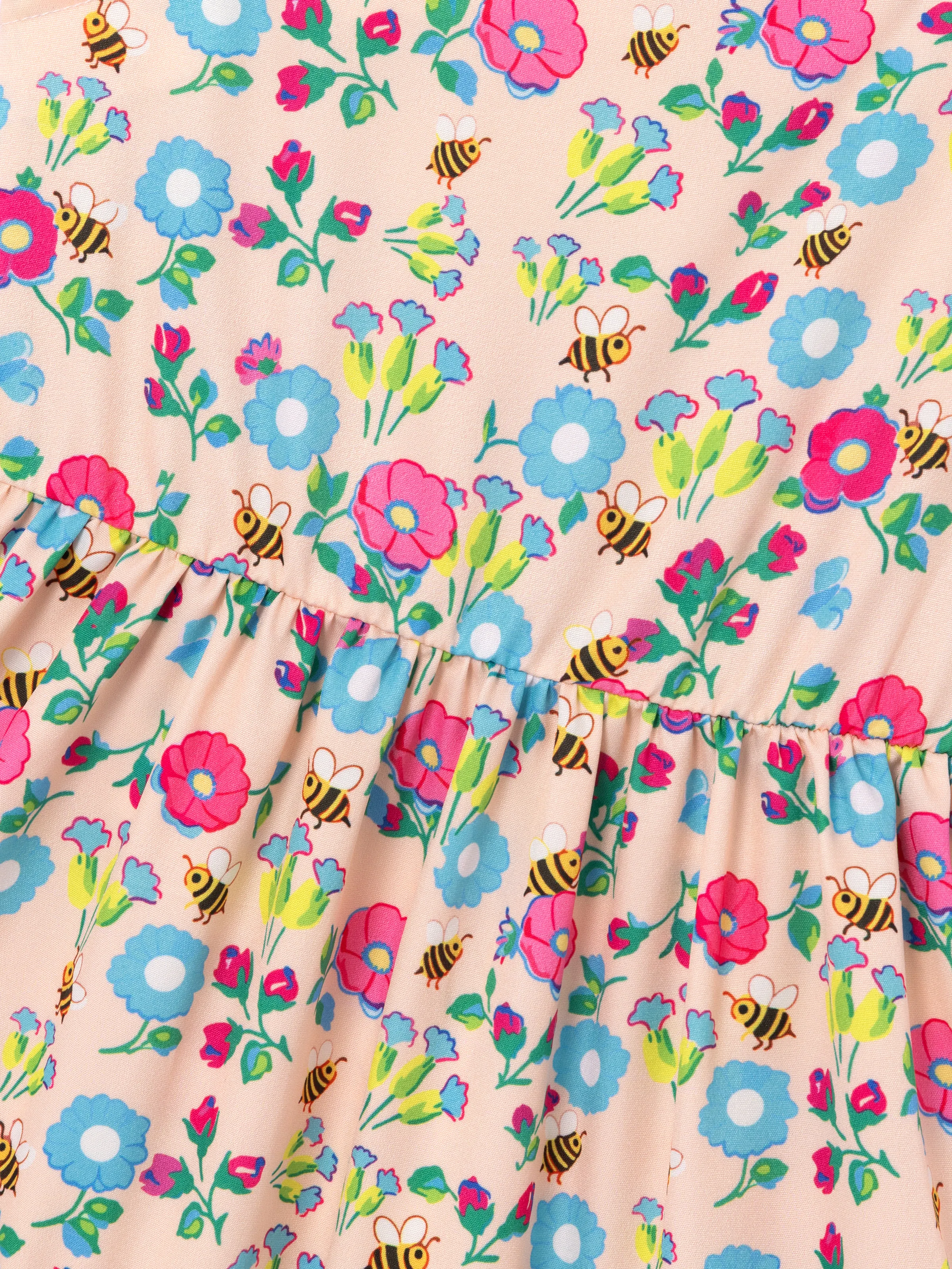 Fresh Market Toddler Girl Floral Print Dress Multi-color - Image 5